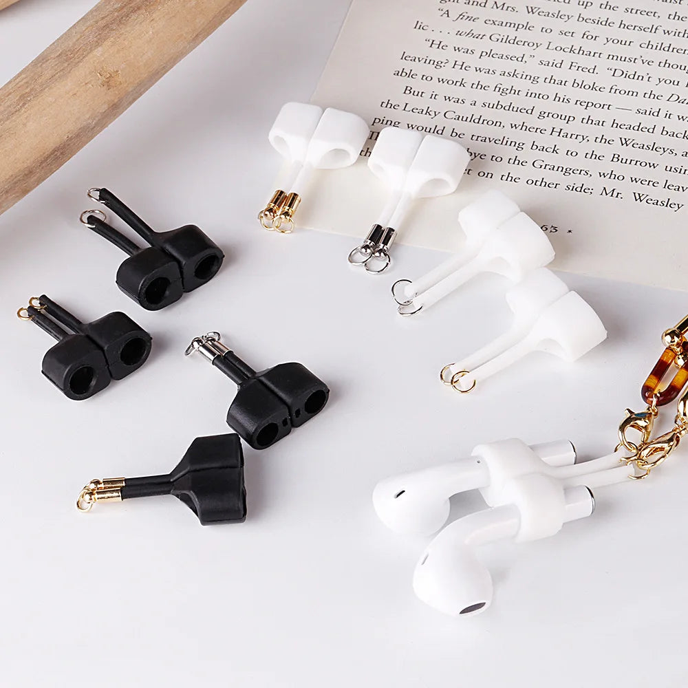 Wireless Earphone Silicone Magnetic Attraction Earphone Anti Loss Rope Accessories Earbuds Protect Loss Prevention Connect Parts