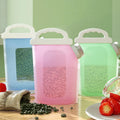 Reusable Silicone Food Storage Bags Airtight Ziplock Container Lunch Seal Bag Oven Dishwasher Safe for Fruit