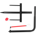 2025 Outdoor Metal Golf Swing Trainer Club Champ Swing Groover Bundle Set Pure Path Golf Swing Trainer
