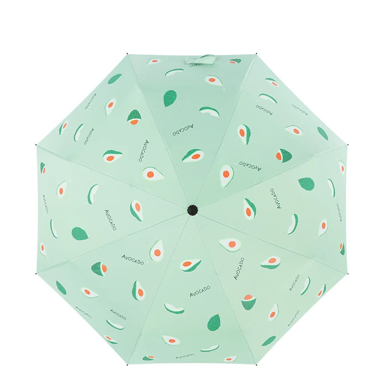 Hot Sales Custom logo 3 Folding Sport Umbrella 2022 8k Chinese Umbrella Capsule Umbrella Mini