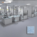 Anti-Static 2mm 3mm ESD Laboratory Clean Room System Conductive PVC Vinyl Roll Flooring Homogeneous Scratch Resistant Indoor
