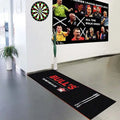 Custom Printed Latex Good Quality Black Rubber Dart Mat Rubber Cheap Darts Board Floor Mats