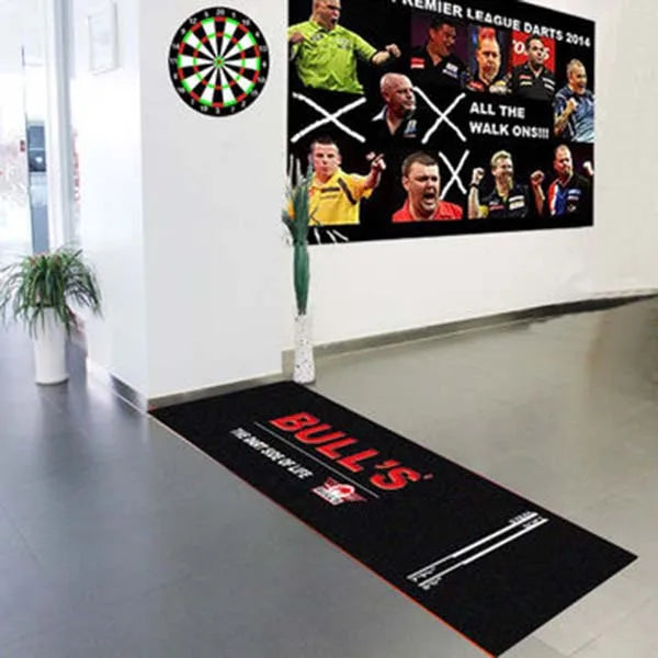 Custom Printed Latex Good Quality Black Rubber Dart Mat Rubber Cheap Darts Board Floor Mats