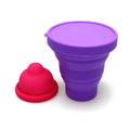 Wholesale Eco-Friendly Menstrual Cup Recyclable Collapsible Silicone Clean Steriliser Cup