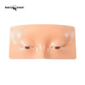 Beauty Planet 5D Silicone Makeup Practice Face Eyebrow Practice Skin Textured Silicone Face Smooth Soft for Eye Makeup Practice