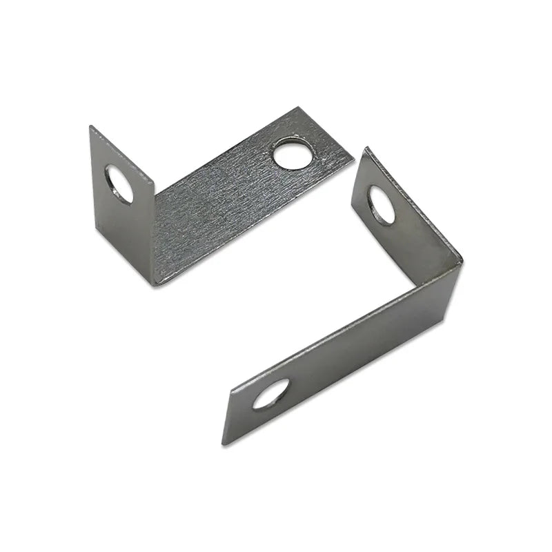 Heavy Duty 9x27mm 15x25mm Universal Silver Zinc Plated Iron L-Shaped Right Angle Triangle Bracket Connector for Picture Frame