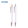 Metal Pen Sublimation Press Retractable Pen with Clip Sublimation Pen