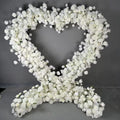 KL-HR20 Wedding Artificial Arch Flower Backdrop Wedding Arch Flowers Heart Flower Arch Arrangement for Event Decoration