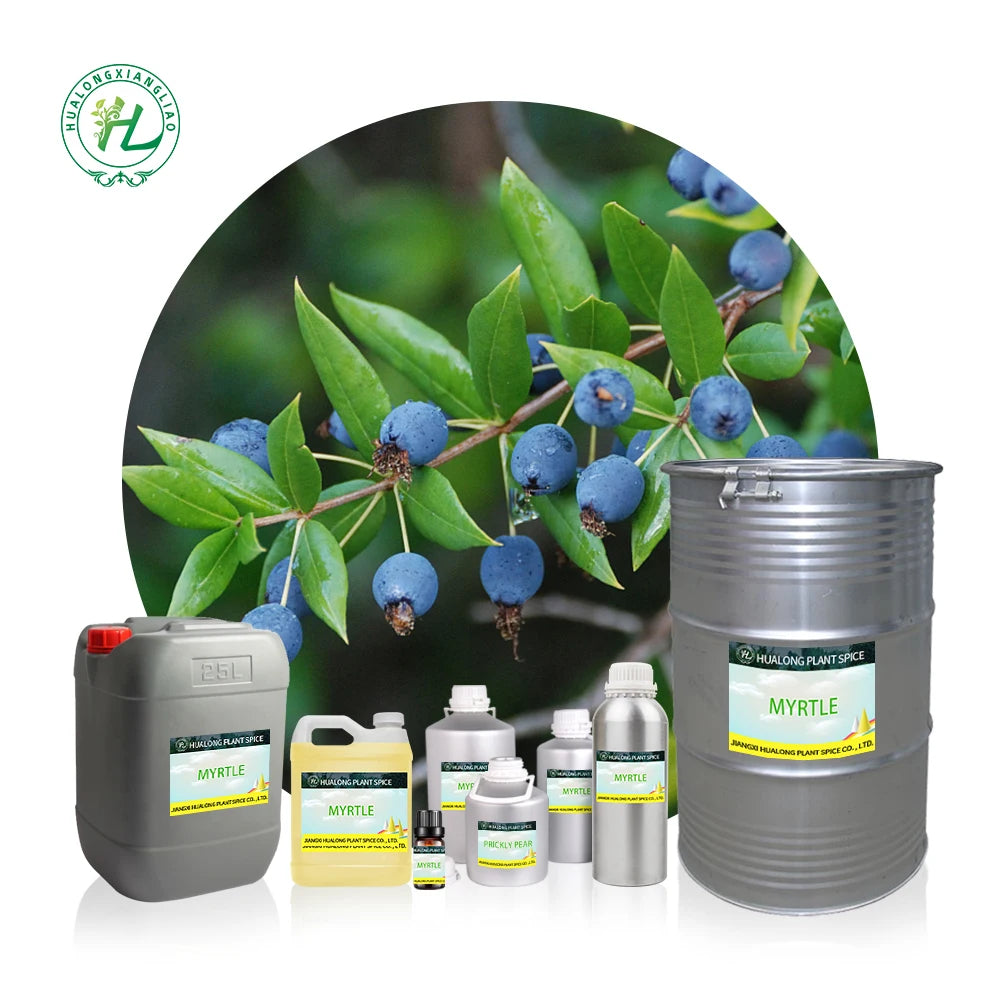 Myrtle Essential Oil for Skin Diffuser - 100% Pure Natural Plant Extract Steam Distilled Fragrance Free | Bulk Price 1kg