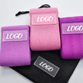 Cotton & Latex Resistance Band Set Fitness Band Booty & Glutes Hip Circle for Exercise Bands