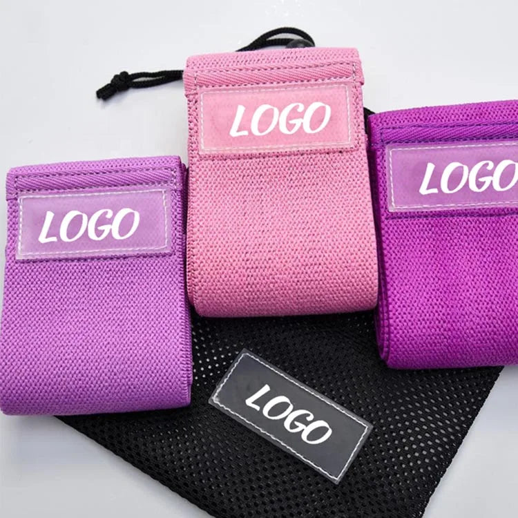 Cotton & Latex Resistance Band Set Fitness Band Booty & Glutes Hip Circle for Exercise Bands