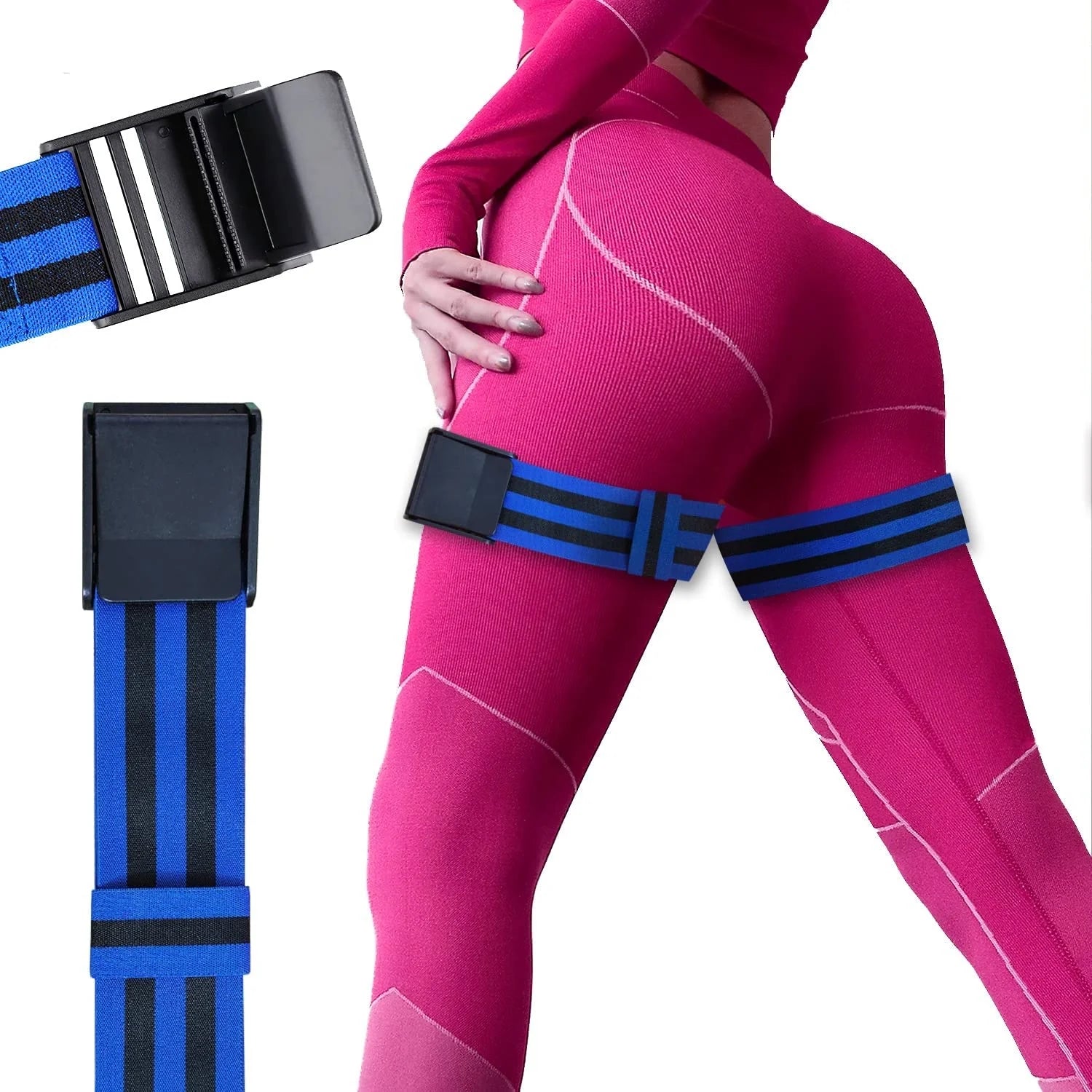 Wholesale BFR Training Bands Adjustable Restriction Exercise Bands Gym Home Muscle Training Straps