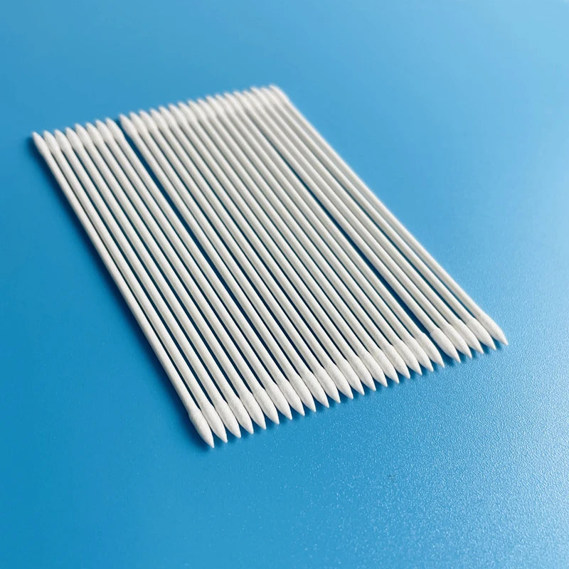 25 PCS ECO 2mm Two Ends Mini Pointy Head Cotton Swab Micro Paper Stick