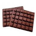 Wholesale Hot Sale OEM Wholesale Food Grade 26 English Letters Shape Cartoon Chocolate Mould Silicone Baking Molds Kids