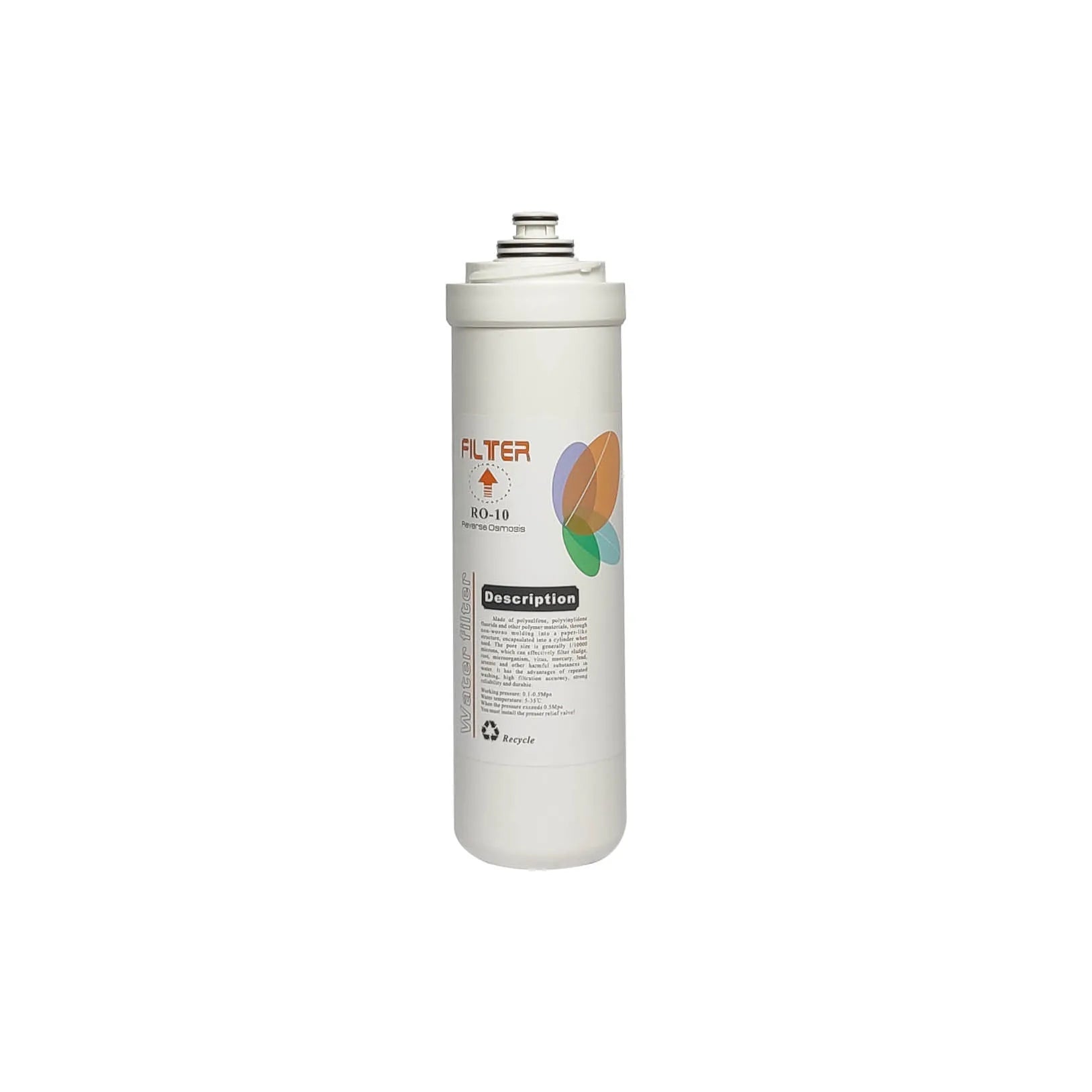 Quick Replace Water Filter Reverse Osmosis Filter System Reverse Osmosis Filter Cartridge Bayonet Type for RO Water Purifier