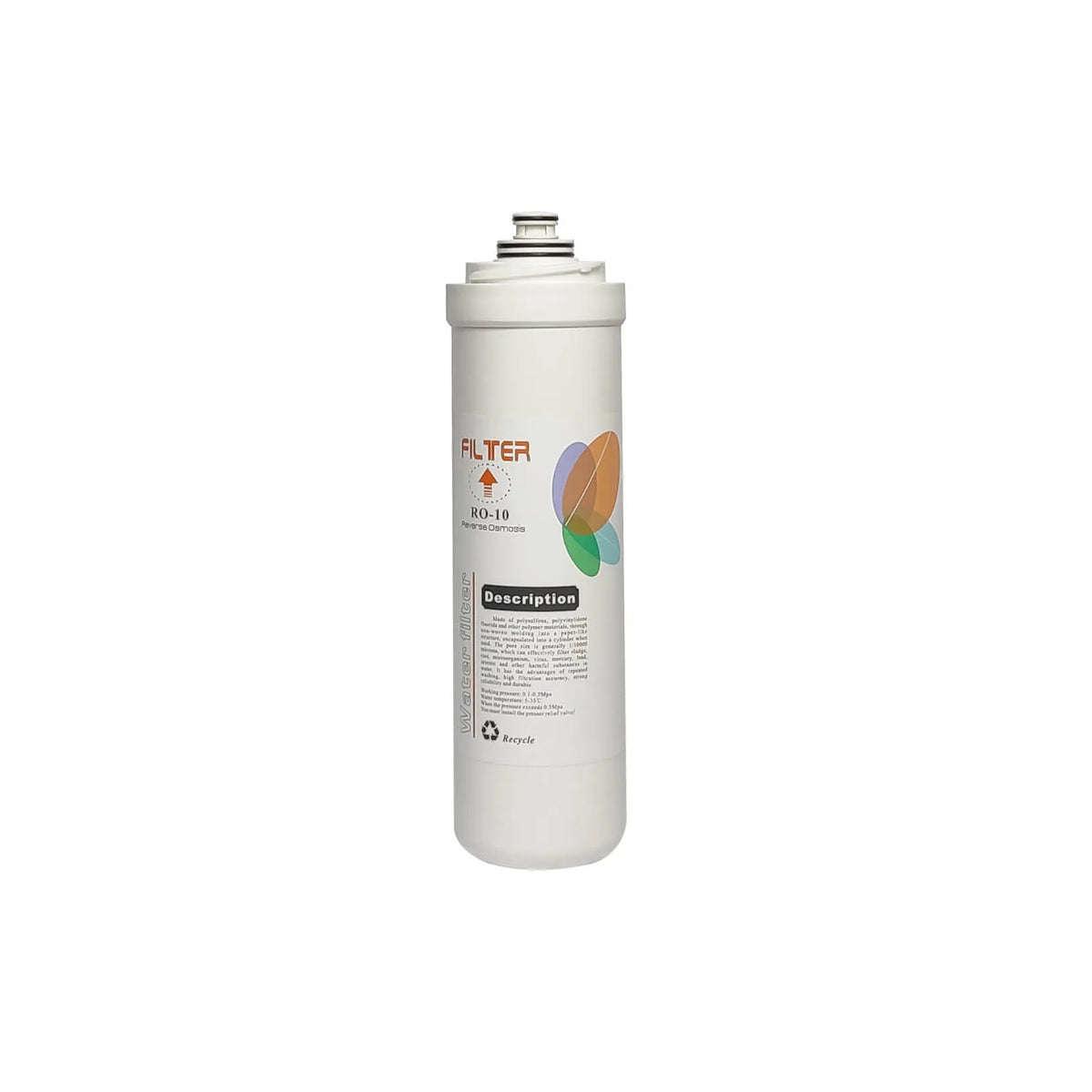 Quick Replace Water Filter Reverse Osmosis Filter System Reverse Osmosis Filter Cartridge Bayonet Type for RO Water Purifier MegaBDM