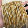 Wholesale 5*8mm 4*9mm Cylinder Beads Natural Stone Square Stone Beads for Jewelry Making