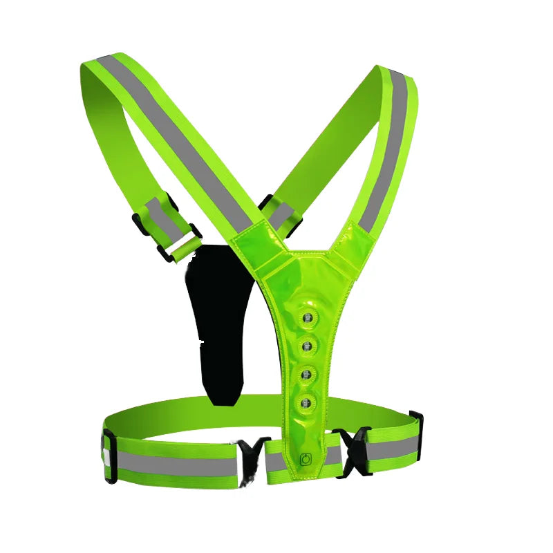 Free Sample Reply 1 Min Annual Sale 8 Million Pieces 26 Years Factory Quality Team CE ANSI EN 471 CLASS 2 Safety Led Light Vest