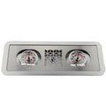 600mm Length Full 304 Stainless Steel High Pressure Kitchen Sink Cup Washer Dual 360 Rotating Sprinkler Countertop Glass Rinser
