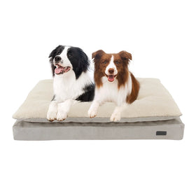 Wholesale Large Dog Bed Self Warming Memory Foam Orthopedic Pet Mattress Thick Support for Senior Dogs Joint Pain Relief Factory