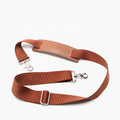 Lightweight Outdoor Brown Leather Padded Buckle Purse Strap / Handbag Nylon Correa Adjustment Bag Straps for Crossbody Bags