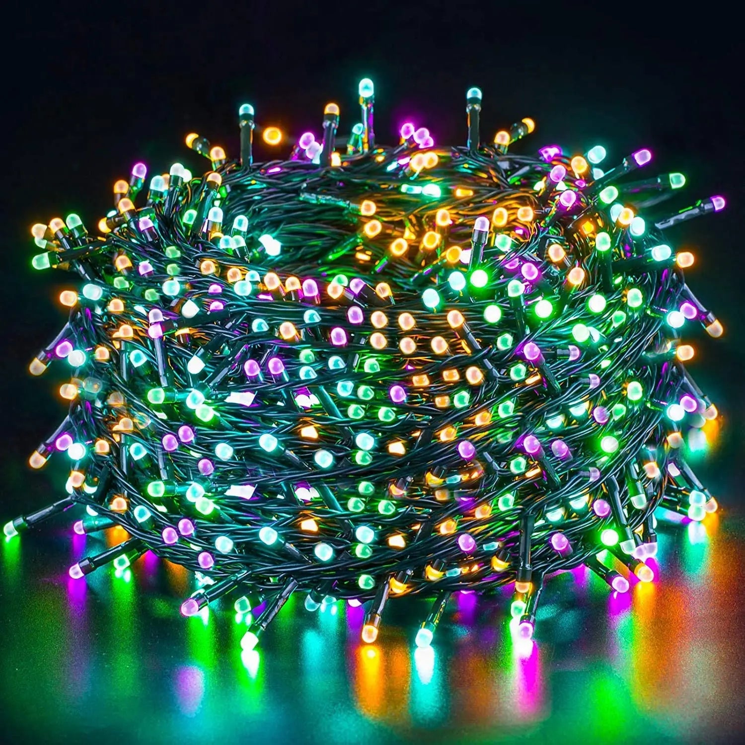 Northland 50m 500leds Indoor Outdoor Christmas Xmas Tree Decorative 8 Twinkle Mode EU Plug Micro Fairy LED String Light