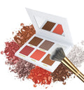Matte Finish DIY Blush Highlighter Contour Palette Easy to Wear Oil-Free Pressed Powder Cruelty-Free Face Glow