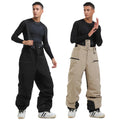 Custom High-Level Winter Snow Bib Ski Pants Waterproof Breathable Windproof Insulated Adults Plus Size Snowboard Heated Features