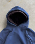 Yingling 500g Cotton Blank Double Hooded Hoodie Heavyweight Custom Oversized Sweatshirt Cropped Streetwear Men's Fleece Hoodies