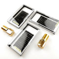 Wholesale Supplies 0.05 0.07mm Volume Lash Trays Cc Curl Private Label Silk Las Extensions 25mm Mega Volume Eyelash Extensions
