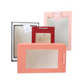 Valentine's Day Gift Bag creative portable transparent window flower packaging bag