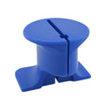 Easy to Hold Simple Auxiliary Tool for Jewelry Stamping Punch Tool Metal Stamping Jig Plastic Blue Color 6mm & 7mm Size