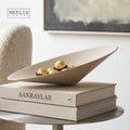 Merlin Living Modern Chocolate Plate Home Decor Ceramic Fruit Bowl & Living Room Decor Chaozhou Ceramic Factory OEMODM