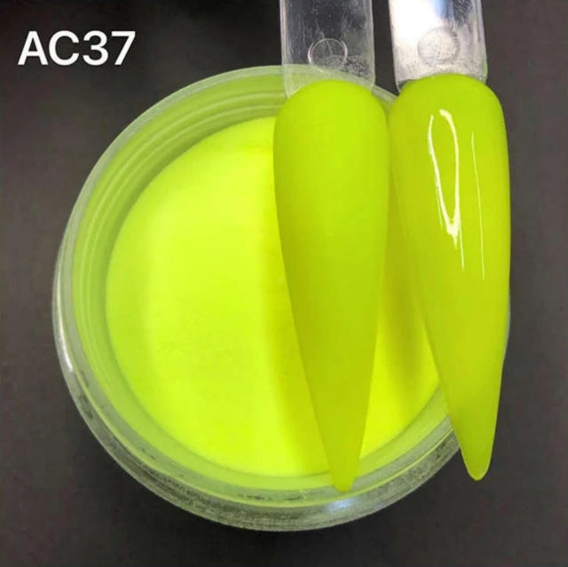 New Fashion Colors Eyes Catch Neon Collection High Pigment Smooth Nail Beauty Salon DIY Use Acrylic Powder