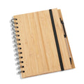 Accept Customised Wood Notebooks Office Stationery Writing Journal Notebook Packaging for Minimalist Notebook Gifts and Presents