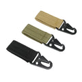 Multi-Purpose Clip Buckle Standard Key Ring Holder  Belt Buckle Snap Hook Keychain