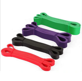 Fitness Gym Custom LOGO Elastic Rubber Bands for Fitness Workout Training