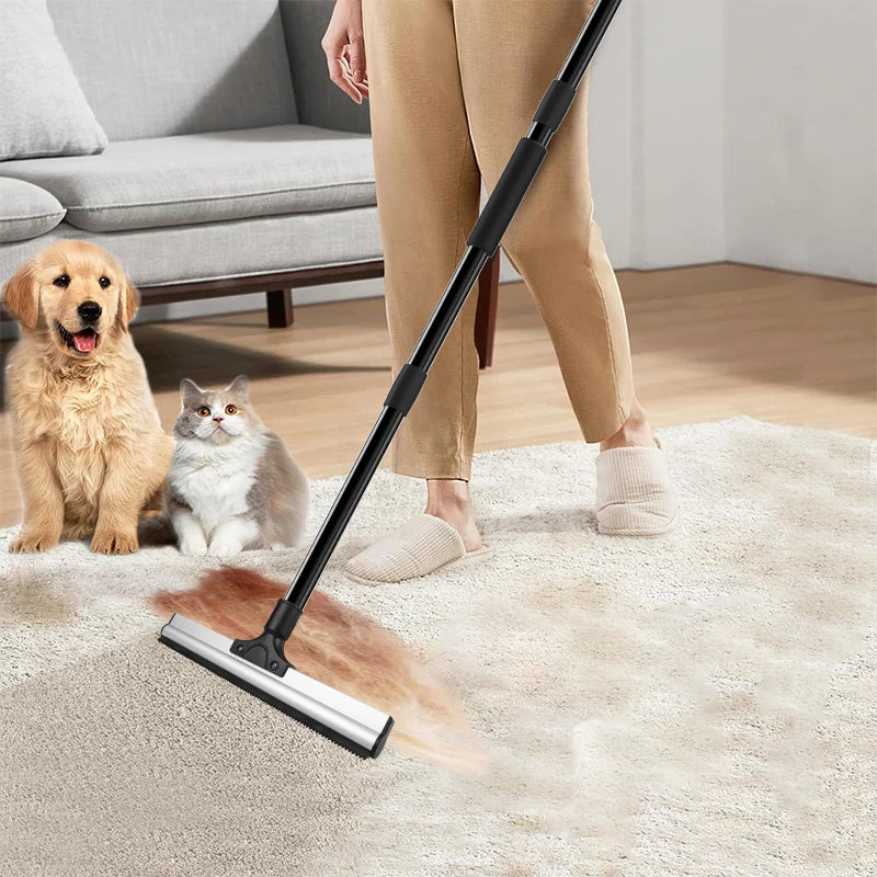 Perfect for Dog and Cat Owners This Carpet Rake Saves Time
