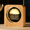 Cross-border Planet 3D Carved Luminescent Crystal Ball Shape Eco-friendly Night Light Engraved Desktop Ornaments Christmas