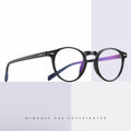 Fashion TR90 Eyewear Vintage Computer Glasses Blue Light Filter Round Anti Blue Light Blocking Glasses for Women Men