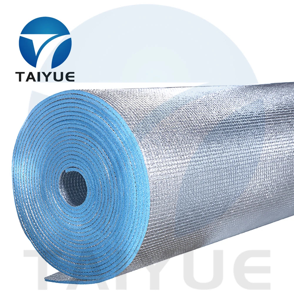 Industrial Design Style XPE Foam Thermal Insulation Sheet Aluminum Foil Heat-Resistant for Warehouse Construction Purpose