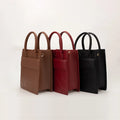 Fashion Simple PU Crossbody Bag Portable Large Capacity Waterproof Durable Tote Bag for Women
