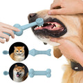 MMG Brand New Style Anti-Calculus Eco-friendly Silicone Pet Toothbrush for Cats Dogs Bathroom Use Wholesale