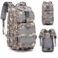Tactical Shoulder Backpack Survival Pack Molle Bug Out Bag Surplus Backpack 35L