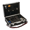 New 18 in X 6 in X 13 Customizable Black Aluminum Hard Storage Briefcase Packaging Case Durable with OEM and ODM Support