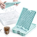 Mini Cube Tray Mini Ice Maker Tray with Cup Shape Silicone Plastic and PP Material for Ice Cream