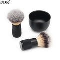 Men Shave Black Handle Custom Soft Synthetic Shaving Brush