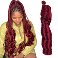 Custom 14-22inch Spiral Curly Hair French Curl Crochet Braids Synthetic Loose Wave Hair Extensions Silky Curly Braiding