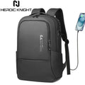 HEROIC KNIGHT Backpack Custom logo Oxford Business Bag Anti-theft Laptop Backpack with Usb Port Multi Functional Storage Bag