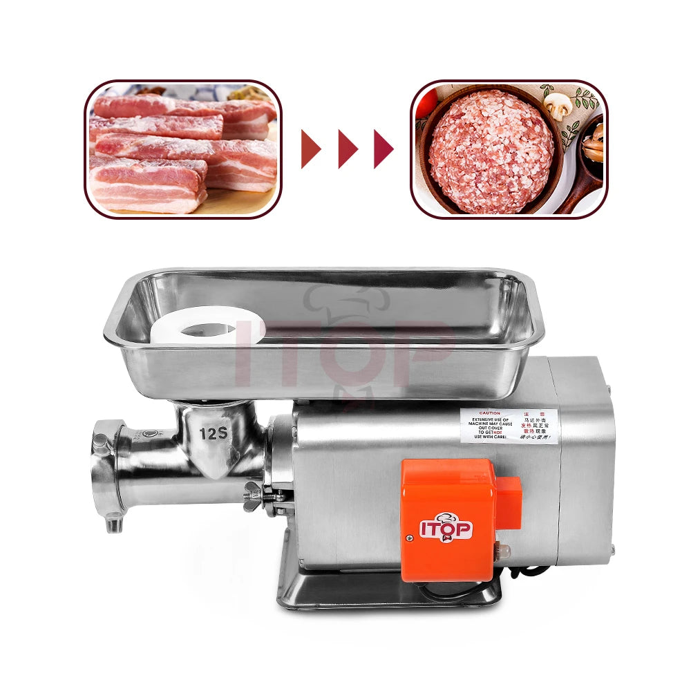 Stainless Steel Electric Meat Grinder Industrial Meat Grinder Machine Commercial Food Chopper for Sale